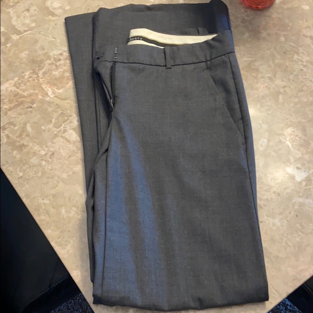 Women’s dress pants dark grey theory size 4 - Picture 3 of 5